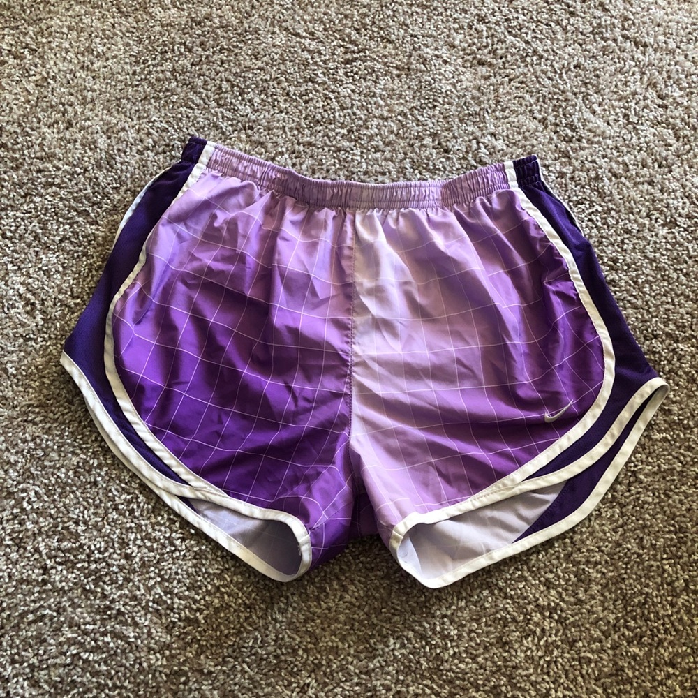 Nike Dri-fit checkered shorts